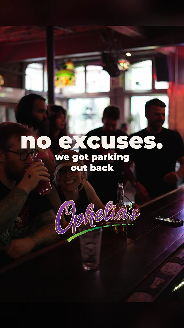 Ophelia's on Broadway reel: no excuses, we got parking out back